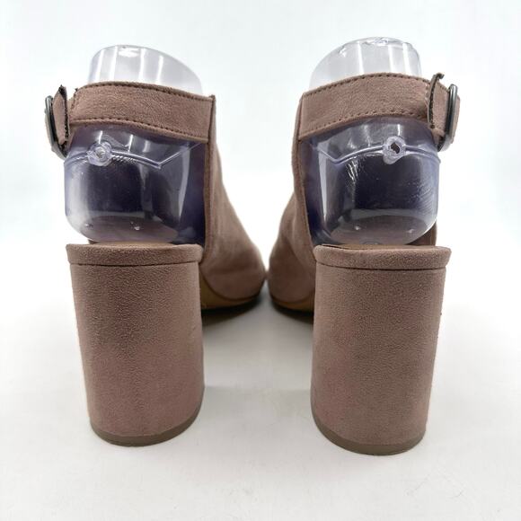 CL by Laundry Peep Toe Slingback Bestie Sandals Womens US 7 EU 37.5 Powder Pink - Picture 5 of 8